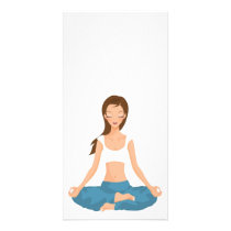 Yoga Pilates Meditation l Health & Fitness Card