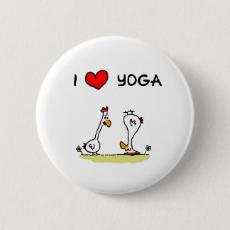 yoga pinback button