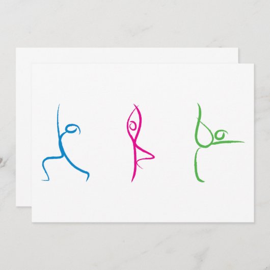 Yoga Pose Card (Front/Back)