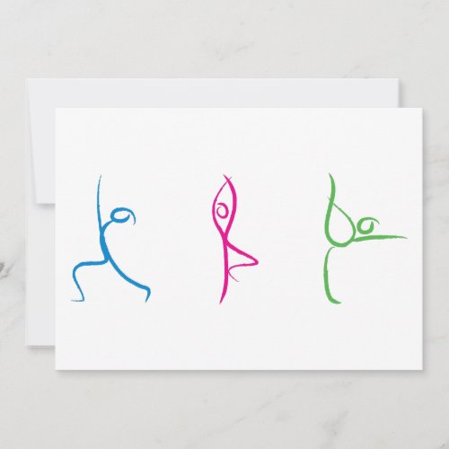 Yoga Pose Card