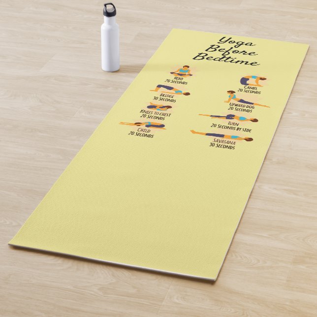 Yoga Poses Before Bed Waking Up  Yoga Mat (In Situ)