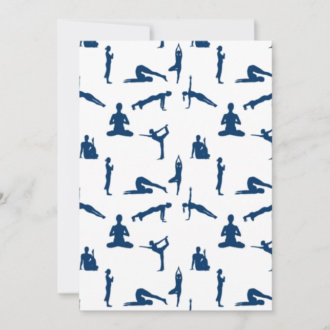 Yoga Poses Card (Front)