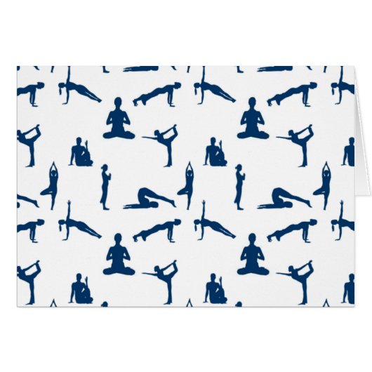 Yoga Poses Cards (Front Horizontal)