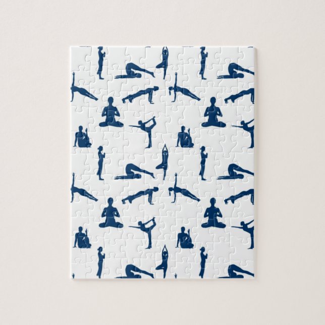 Yoga Poses Jigsaw Puzzle (Vertical)