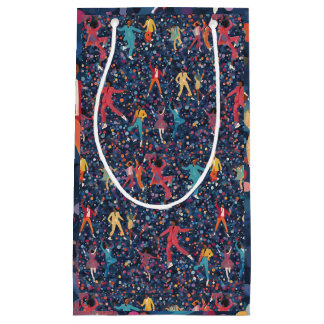 Yoga Poses, Meditation, New Age Art Small Gift Bag