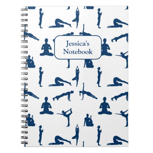 Yoga Poses Notebook