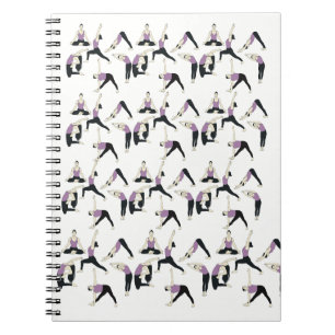 Yoga Poses Notebook – for Ideas in Motion