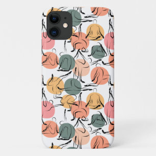 Yoga poses pattern Yoga seamless pattern 13 iPhone 11 Case