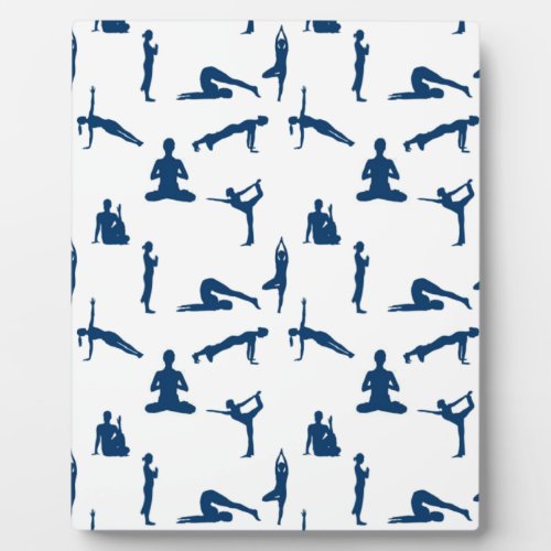 Yoga Poses Plaque