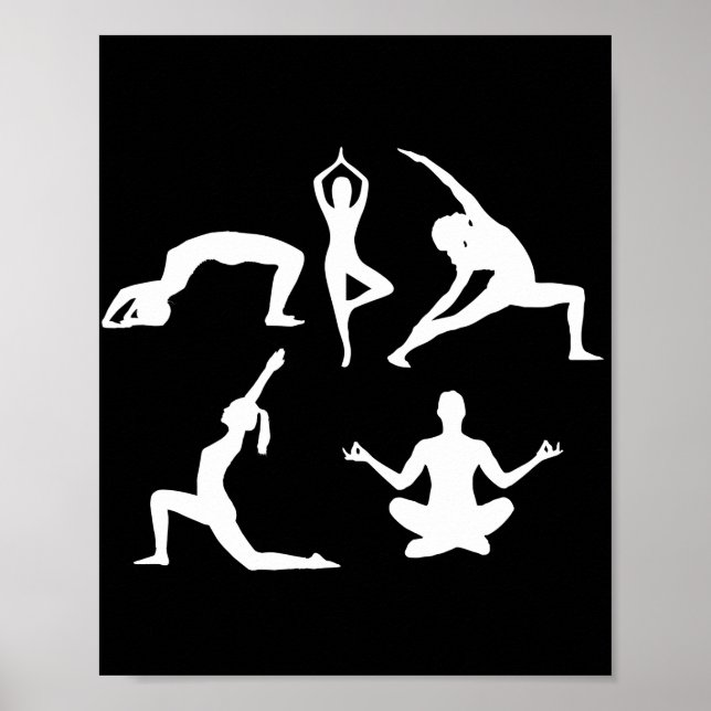 Yoga Poses Poster (Front)