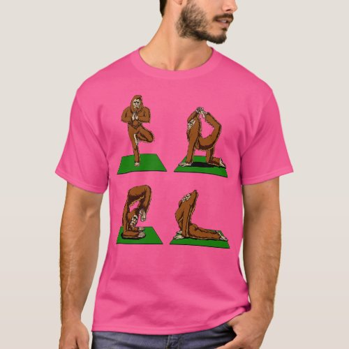 Yoga Poses T_Shirt