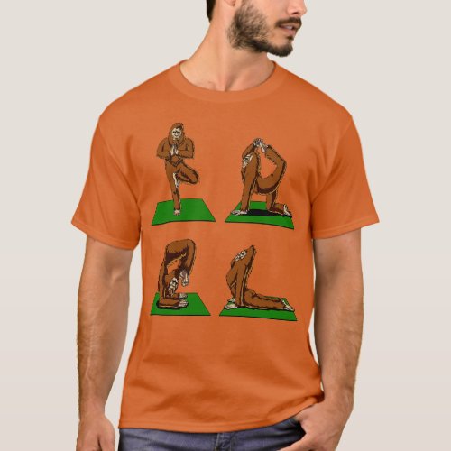 Yoga Poses T_Shirt