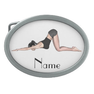 Yoga Poses Thunder_Cove Belt Buckle