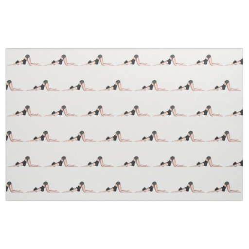 Yoga Poses Thunder_Cove Fabric