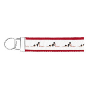 Yoga Poses Thunder_Cove  Wrist Keychain