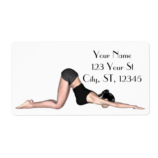 Yoga Poses Thunder_Cover  Label (Front)