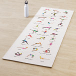 Yoga Poses Yoga Mat<br><div class="desc">Namaste all day with this fun,  colorful yoga mat! Need a refresher on a yoga pose? Just look down at your mat!</div>