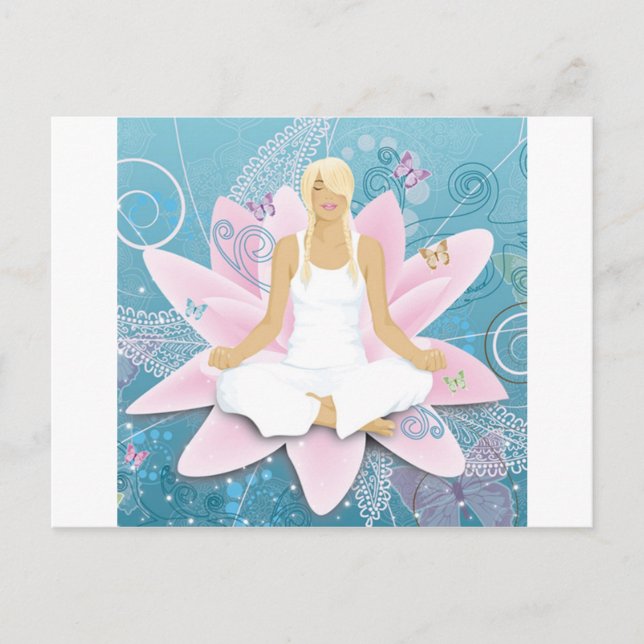 yoga postcard (Front)