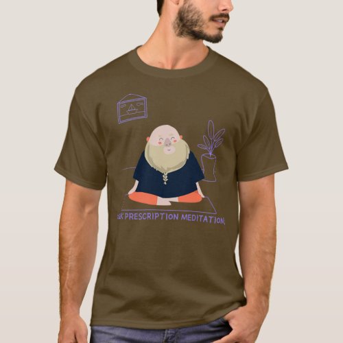 Yoga Prescription Meditation T_Shirt