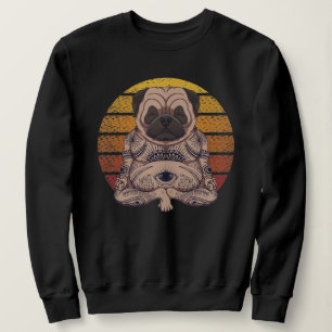 Yoga Pug Sweatshirt