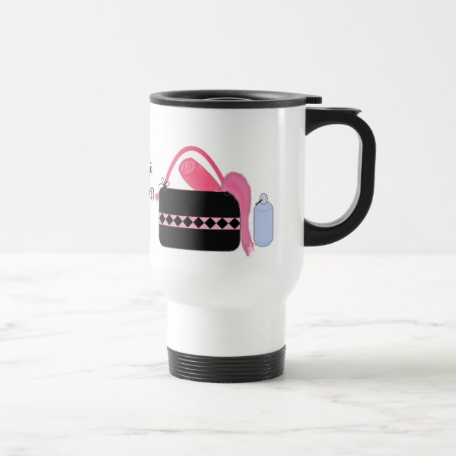 Yoga Queen - Yoga Gear Travel Mug (Right)