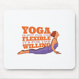 Yoga Quote Mouse Pad