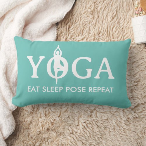 Yoga quote throw pillow for teacher  practitioner