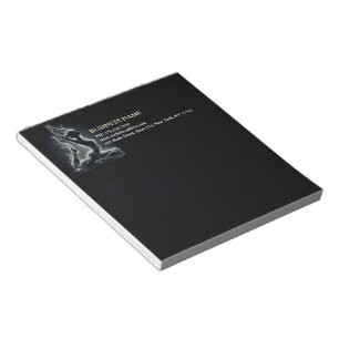 Yoga Reiki Instructor One-Legged King Pigeon Pose Notepad