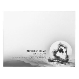 Yoga Reiki One-Legged King Pigeon Pose Watercolor Notepad