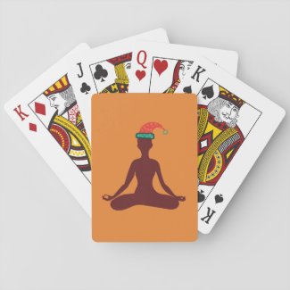Yoga Santa Classic Playing Cards