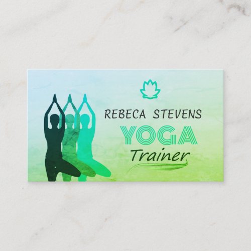 Yoga School Trainer Teacher Master Club Card