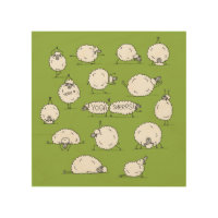 Yoga Sheep: Whimsical Sketch Fun.