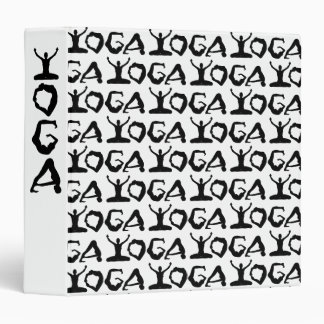 Yoga Silhouettes Binder