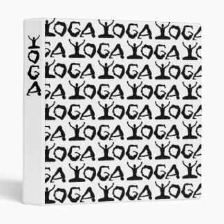 Yoga Silhouettes Binder