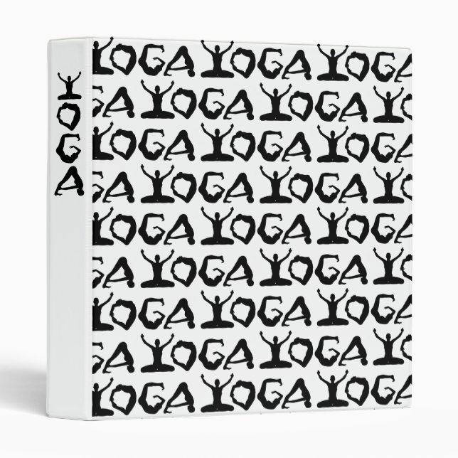 Yoga Silhouettes Binder (Front/Spine)