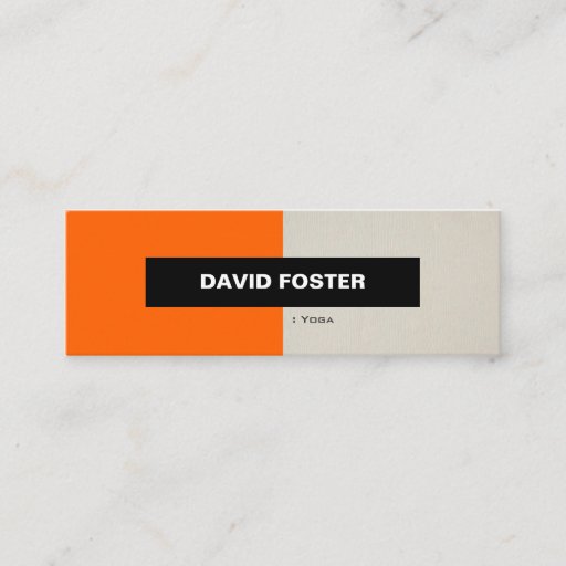 Customizable Yoga - Simple Elegant Stylish Business Card Templates