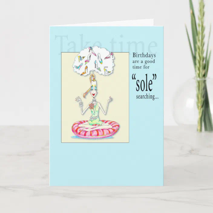 Vanity Cases by Collene Kennedy Birthdays like chocolate Funny Birthday Card