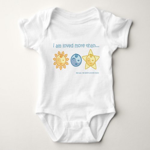 Yoga Speak Baby  I Am Loved Baby Bodysuit