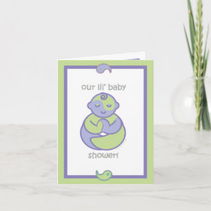 Yoga Speak Baby: Lil' Baby Shower! Note Card