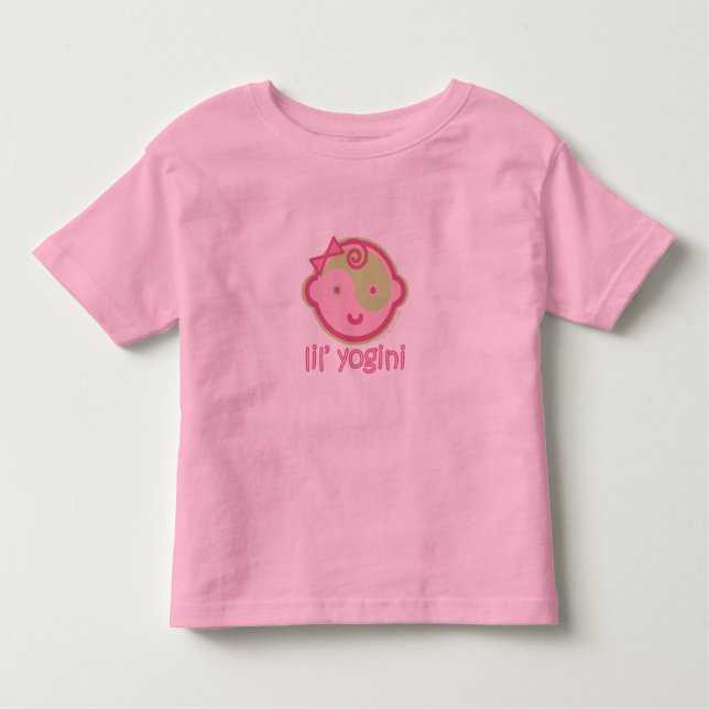 Yoga Speak Baby : Lil' Yogini Tee (Front)