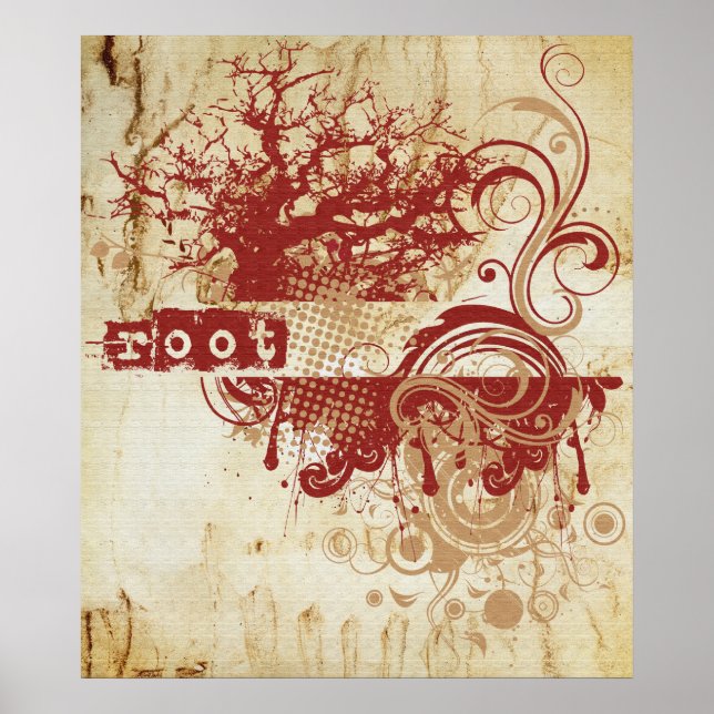 Yoga Speak : Red Root Chakra Poster (Front)