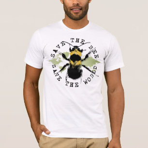 Yoga Speak : Save the Bee ... Save the World! T-Shirt