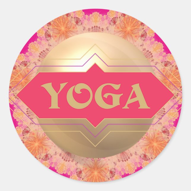 Yoga Spirit sticker (Front)