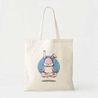 Yoga Spiritual Bunny Pet Owners Tote Bag