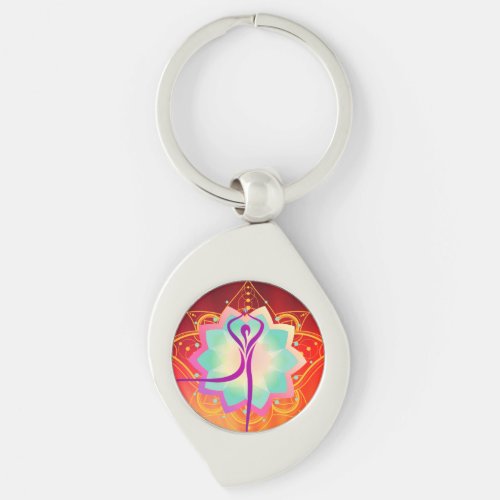 Yoga Statement  Keychain