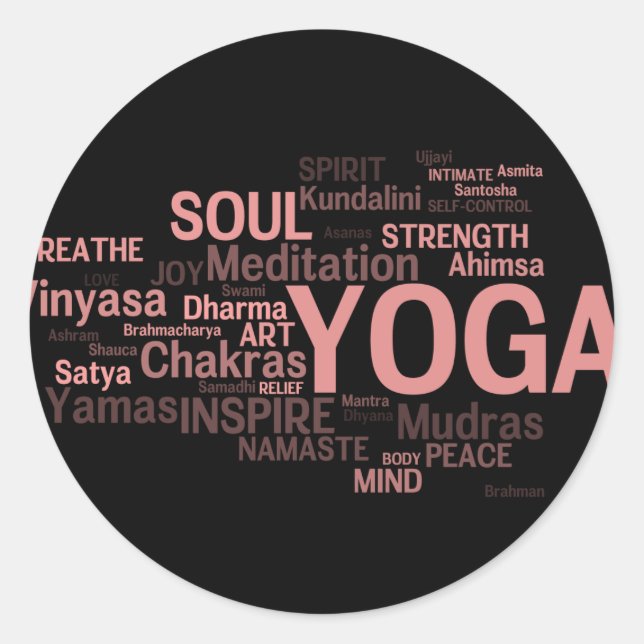 YOGA Sticker (Front)