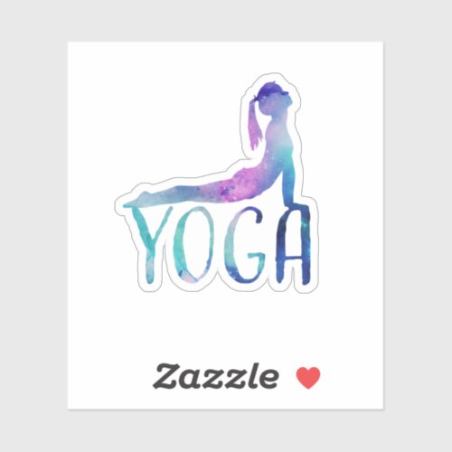 Yoga Sticker