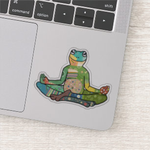 yoga sticker