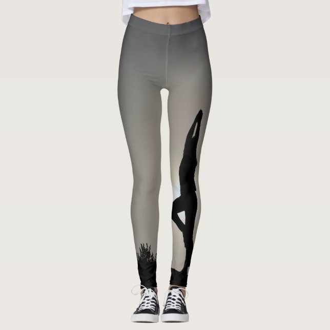 Yoga stretch leggings (Front)