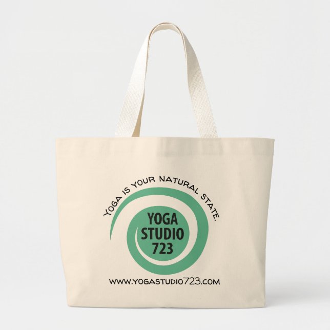 YOGA STUDIO 723 TOTEBAG LARGE TOTE BAG (Front)